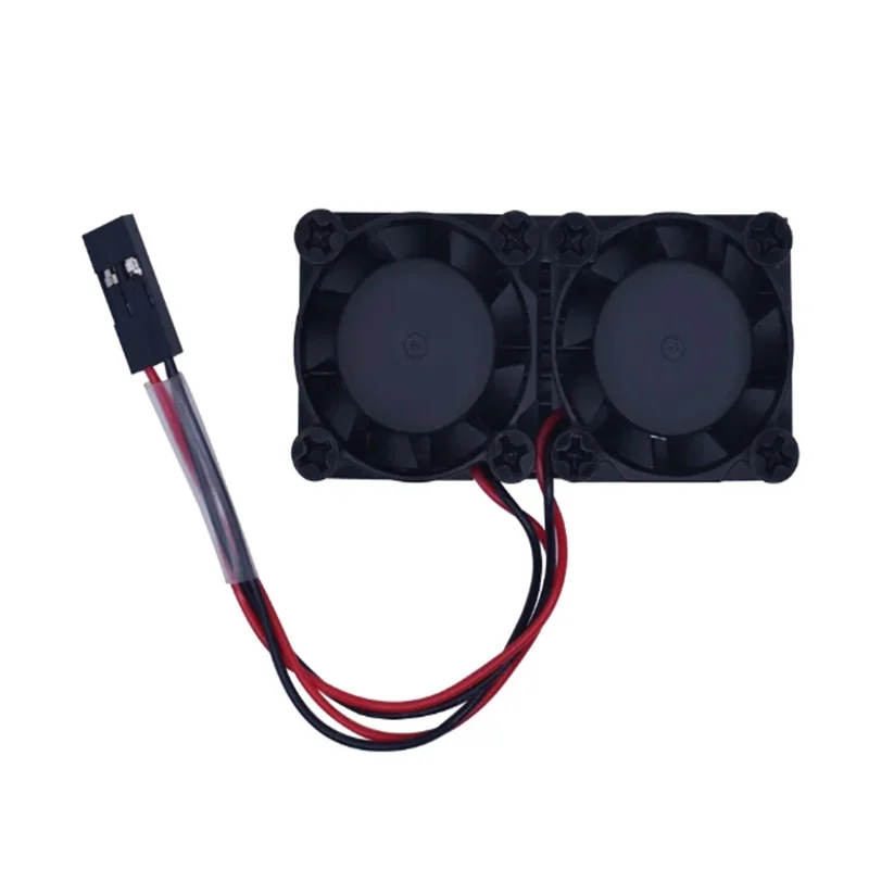 Raspberry Pi 4 Model B, 3b + Dual Fan Met Pi 4b Heatsink Kit, Koelventilatorkit Met Tape Voor Raspberry Pi 4b/3 B +
