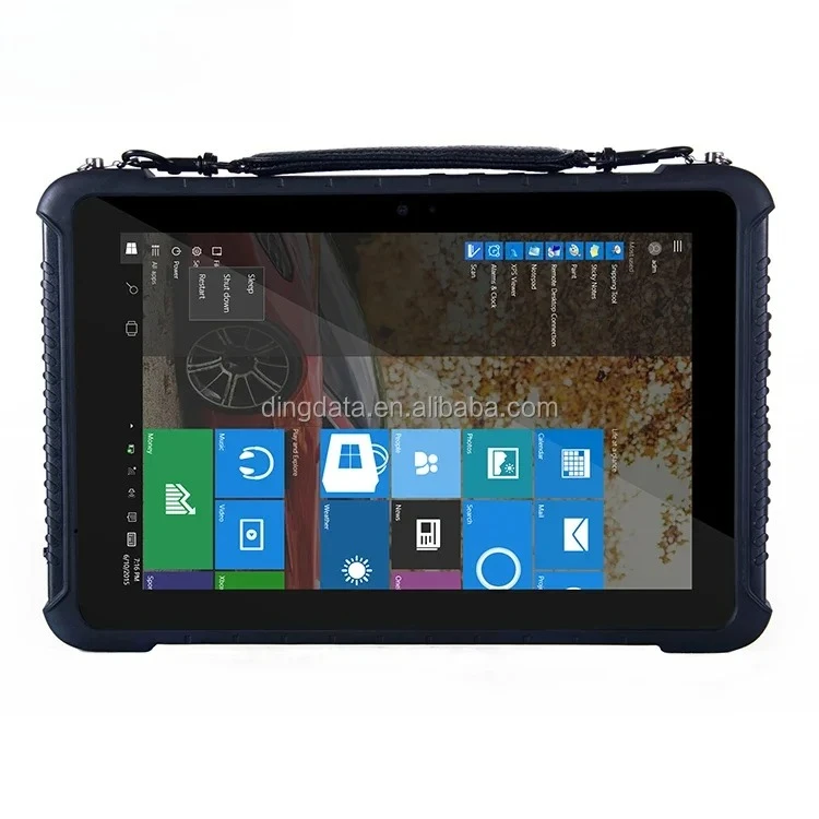 

Dingdata 4G Rugged Tablet 10.1 inch Business Industrial Wins 11 Tablet PC 8GB+256GB IP65 Dustproof waterproof