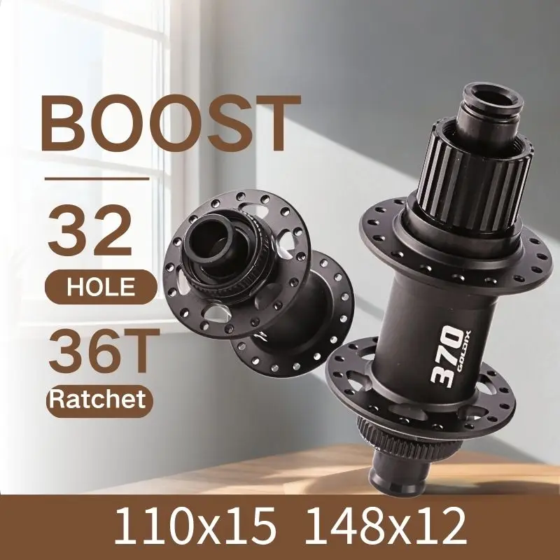 

Втулка Boost Cube с 32 отверстиями, передняя 15x110, задняя 12x148, 36T, с трещоткой, Centerlock, герметичные подшипники, 12-скоростная Micro Spline для MTB велосипедов