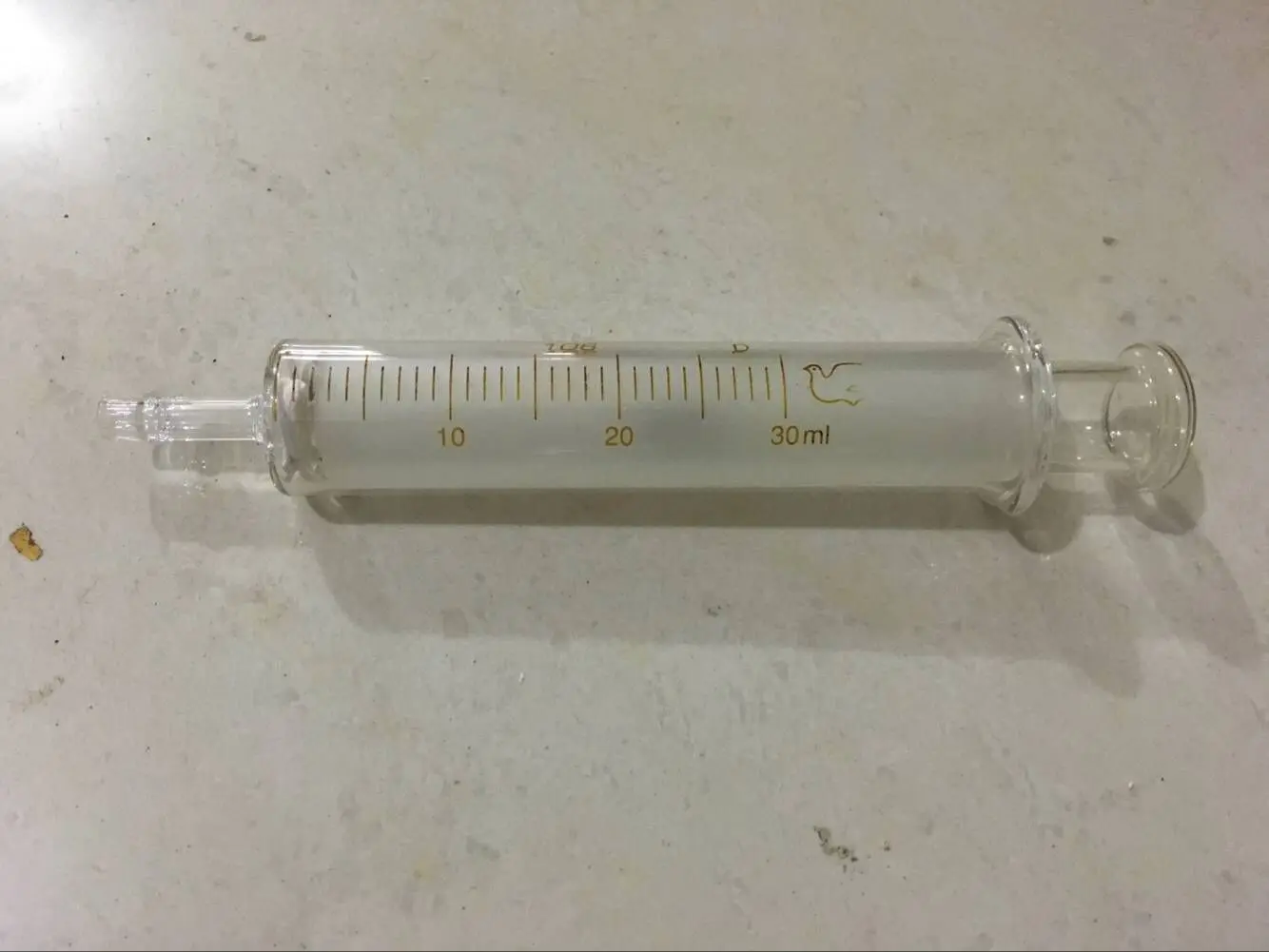 5ml 10ml 20ml 30ml 50ml 100ml Glass Syringe Large Tip Injector Lab Glassware Recycling Sampler