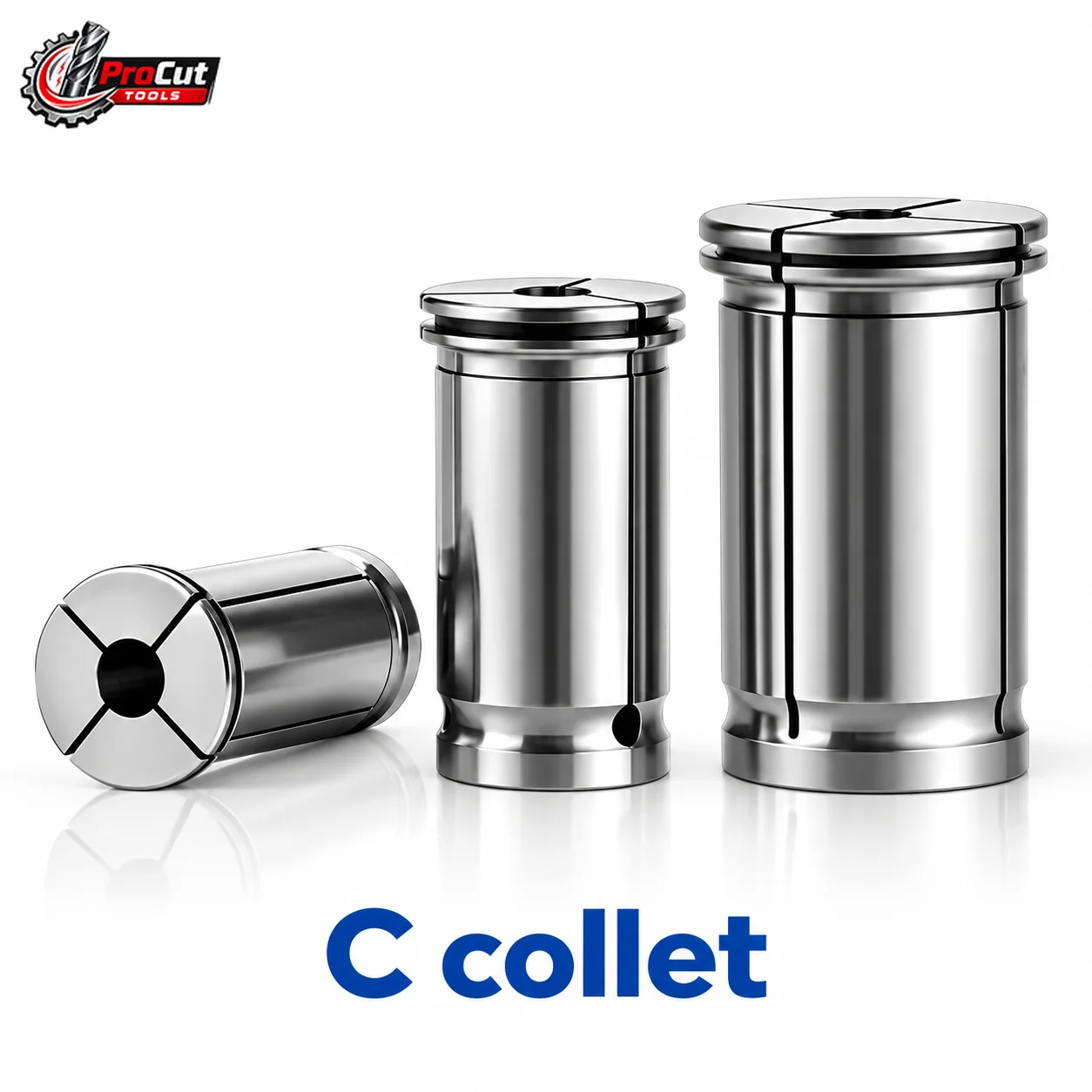 Axentek Powerful Collet Chuck C Type C32 Spring Collet C42 C25 C20 High Precision CNC Lathe Milling Elastic Chuck