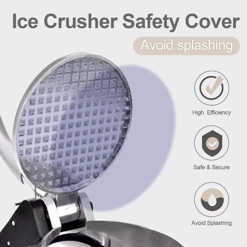 Высокое качество, простая в использовании машина для дробления льда, машина для коммерческого использования, машина для разбивания снежных конусов, машина для разрушения льда