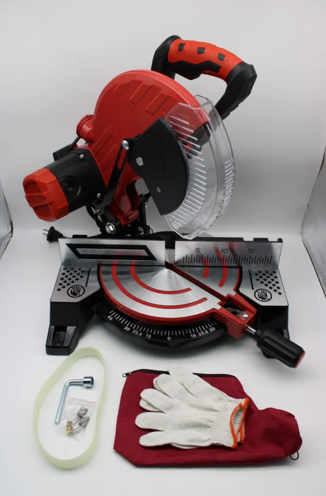 

10 Inch Electric Saw Aluminum Machine 220V/1800W Multifunctional Circular Saw 45 Degree Cutting Miter Sawing Aluminum Machine