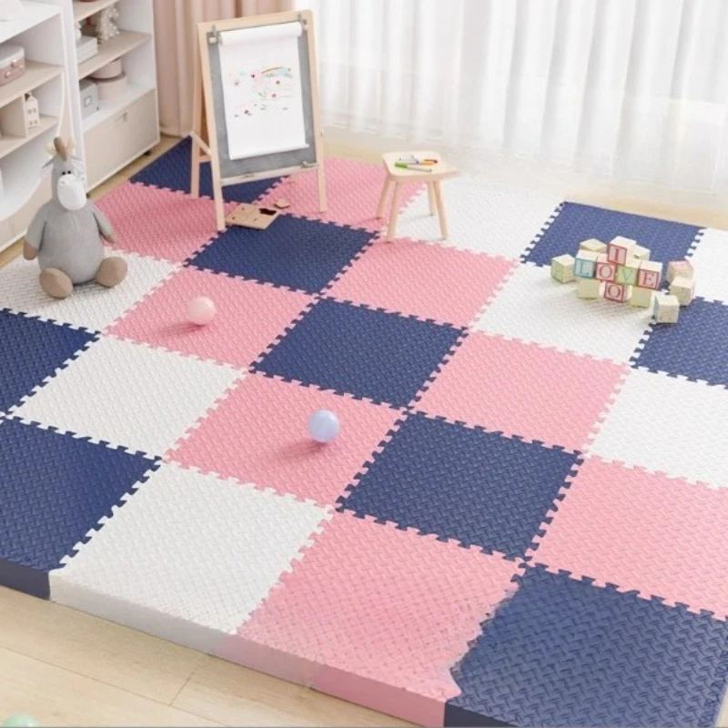 2.5cm Thick Puzzle Mat Children EVA Foam Crawling Board Baby Anti Slip Learning To Walk Carpet Suitable for Living Room Bedroom