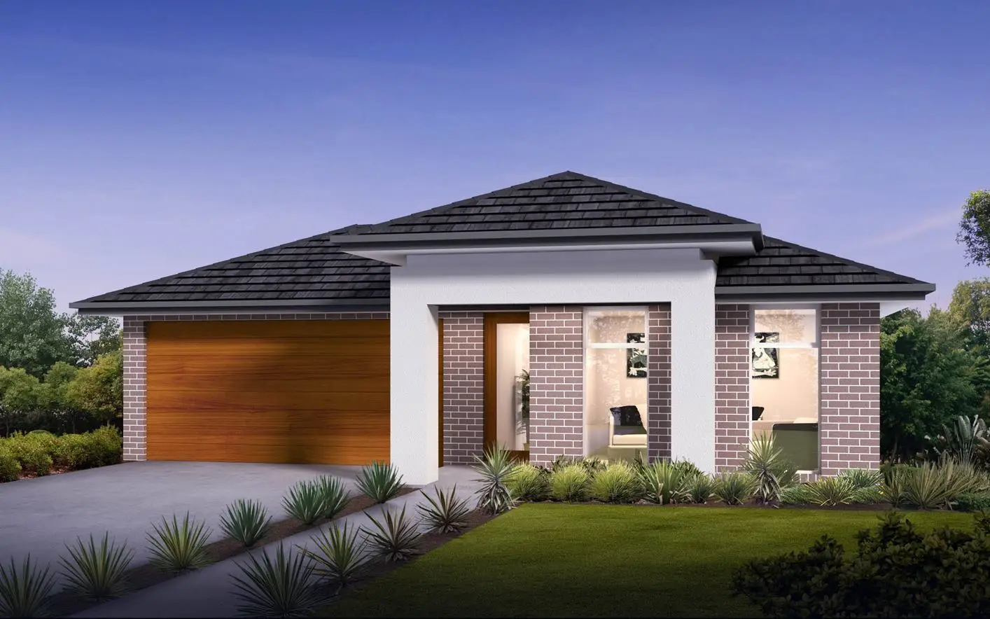 Custom Modern Prefab House Light Steel Frame Villa Single Family Residential Home with Garage