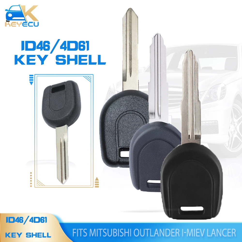 

KEYECU ретранслятор Автомобильный ключ оболочка чехол чип ключ ID46 / 4D61 для Mitsubishi Eclipse Endeavor Galant Lancer Grandis I-Miev