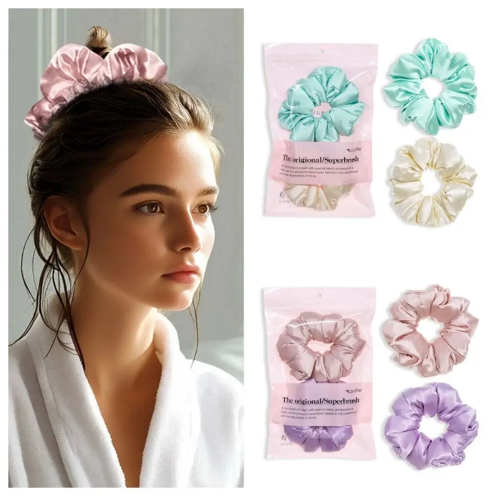 

Large Intestine Hair Ring No Heat Hair Curlers Thick Hair Rope Heatless Curling Hair Ring Satin Curls Hair Styling Tools