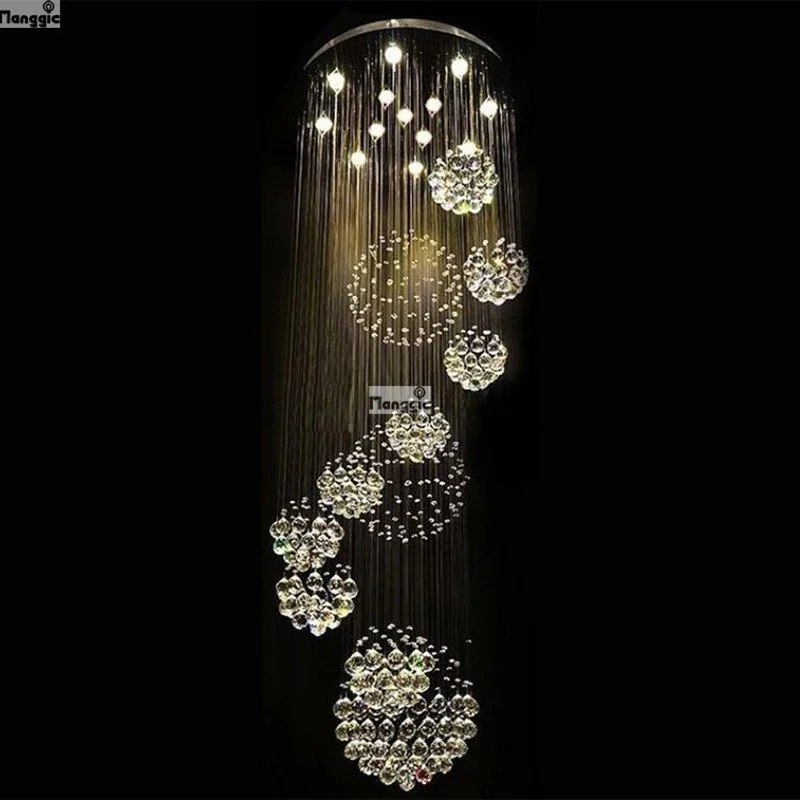 2025 HOT Selling New Modern K9 LED Crystal Chandelier Crystal Lamp 100% Guarantee 110v-240v