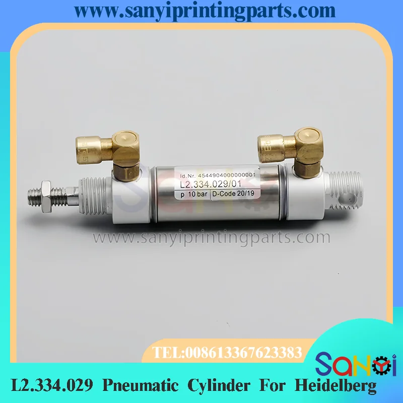 

L2.334.029 Pneumatic Cylinder For Heidelberg XL75 Offset Printing Machinery Spare Parts