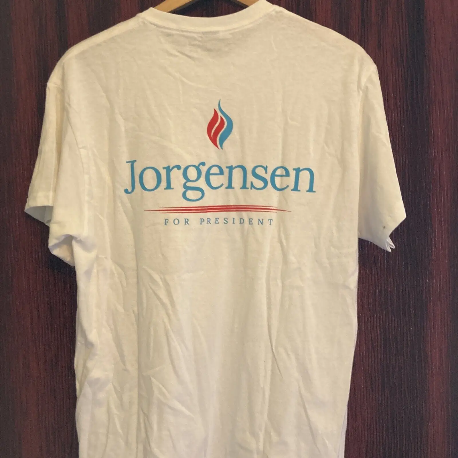Официальная коллекция 2020 года, футболка с эмблемой либертарийской президентской кампании, Джо джендженсен, мужская, L