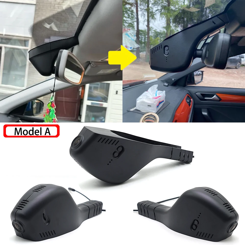 ZJCGO for Volkswagen VW Sharan Tiguan SpaceCross SportVan Lavida Eos Car 4K Video Recorder DVR Dash Cam Dashboard Camera - Image 4