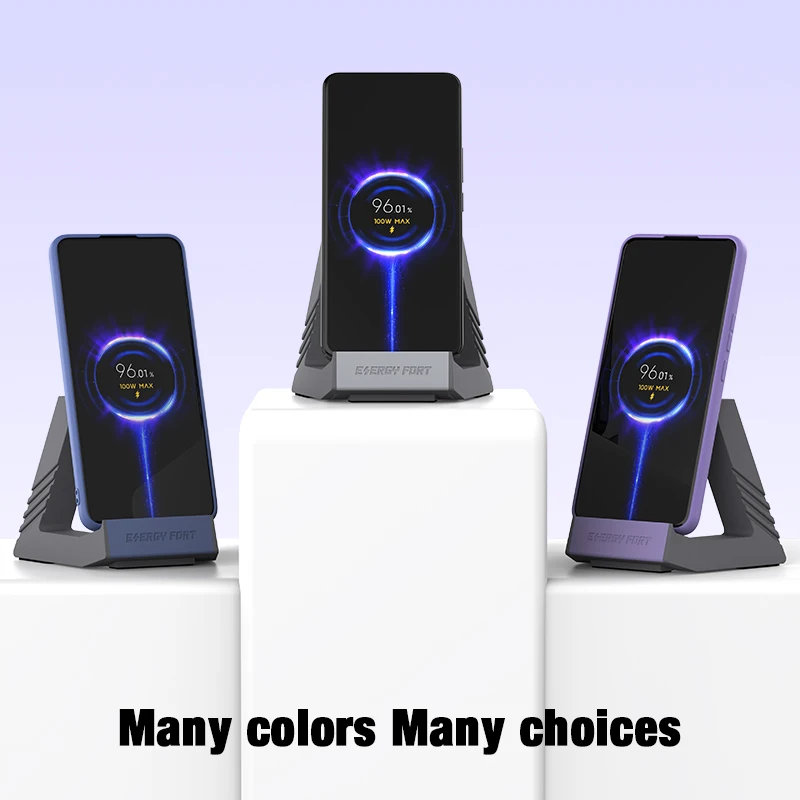 Soporte de teléfono geométrico Sikai, almacenamiento de escritorio, soporte de carga de teléfono versátil para iPhone iPad Samsung Xiaomi