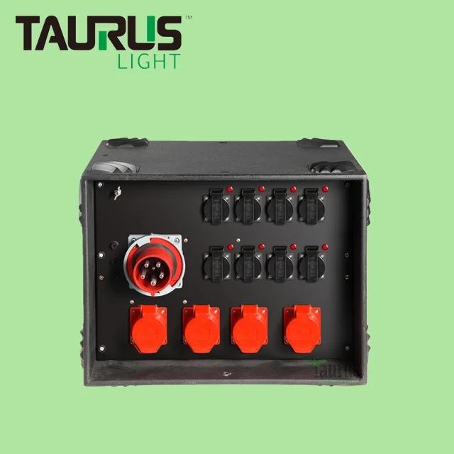 TLF CEE IP 44 Distribution Box 3 Phase Waterproof Rack Outdoor al Enclosure