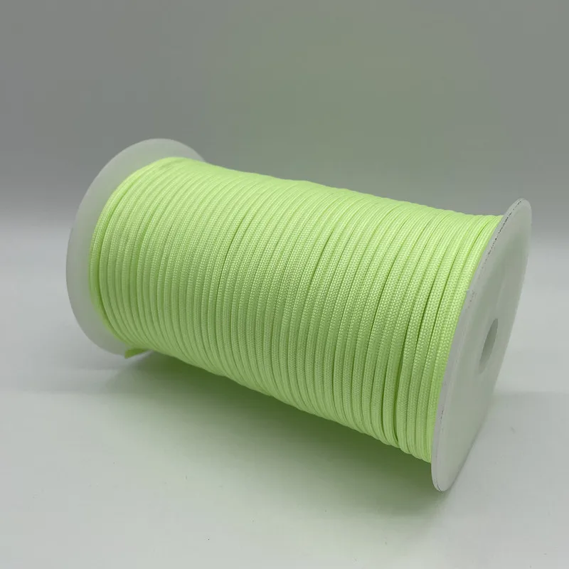 50 M/100 M Durchmesser 4mm 9 Strang Kern Paracord Multi Outdoor Paracord Leuchtende Regenschirm Seil Outdoor Camping zelt Seil Klettern Sicherheit – Detail 5