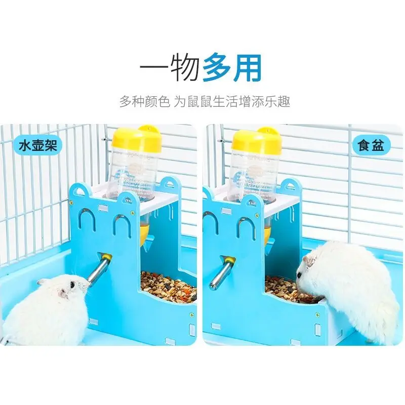 Durable Hamster Drinker Small Pet Bottle Holder Hamster Rabbit Food Feeder Cute Mini Water Feeding Pet Supplies 2022 New