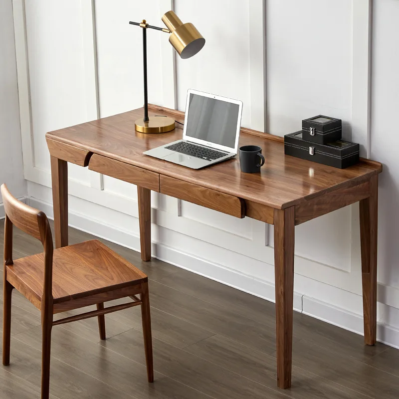 

Customizable Nordic Simple Modern Home Study Computer Desk Writing Desk