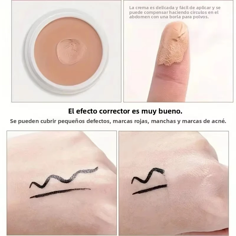 フルカバレッジコンシーラーカバー抗くま美白クリームマットファンデーション BB クリームフェイスメイクベース化粧品