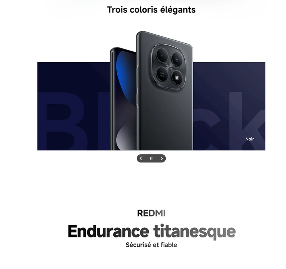 Xiaomi Redmi Note 15 5G, NFC, 6.77'' FHD AMOLED Display, 120 Hz, 108 MP Camera, 5520 mAh Battery, IP65