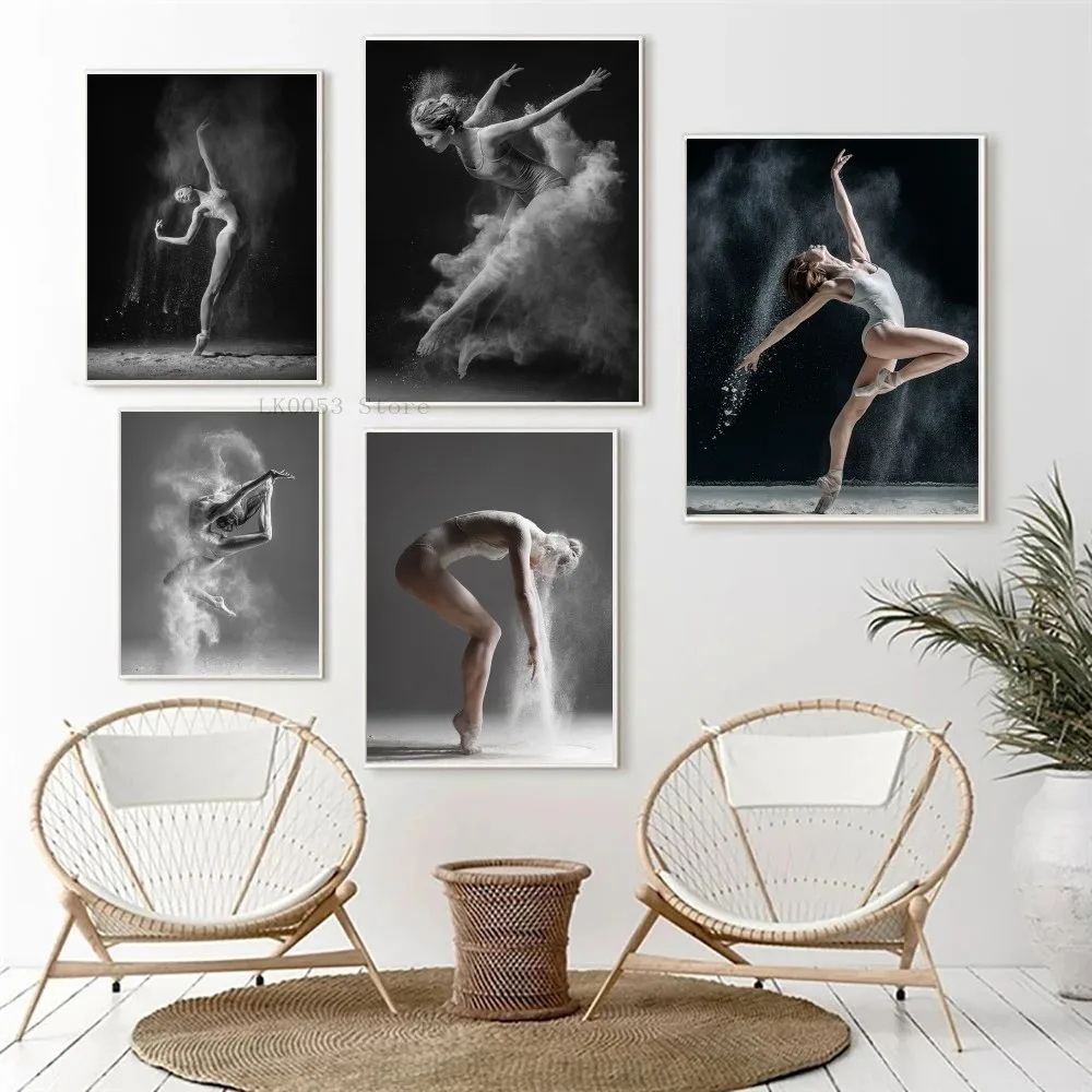 Sexy Dancer Art Poster Paper Print Home Living Room Bedroom Entrance Bar Cafe Art Painting Decoration