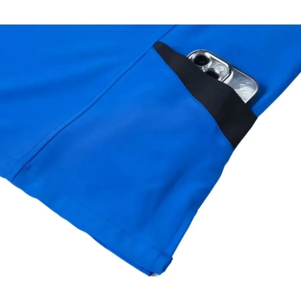 Novo conjunto de esfoliantes uniformes médicos estiramento esfrega topos com calças bolso uniforme enfermeira médico cirurgia macacão salão beleza workwear