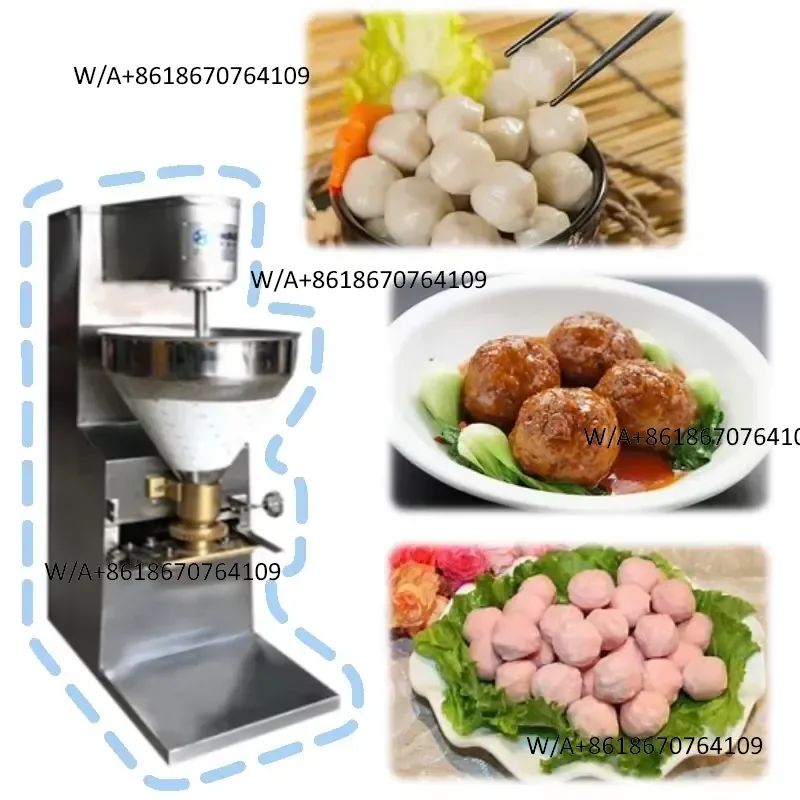 Automatic Meatball Rounding Machine High Efficiency Meatball Former for Commercial Food Processing