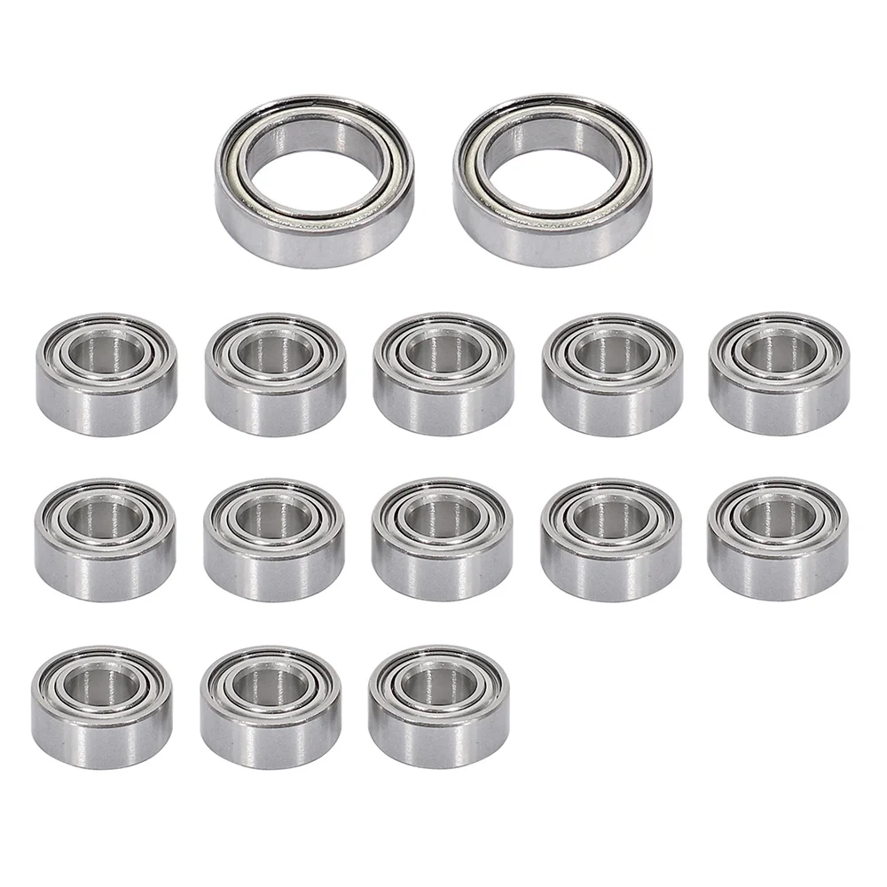 15 Pcs Ball Bearing Set for ECX 1/10 2WD Torment Amp Ruckus Circuit Boost RC Car Upgrade Parts Accessories