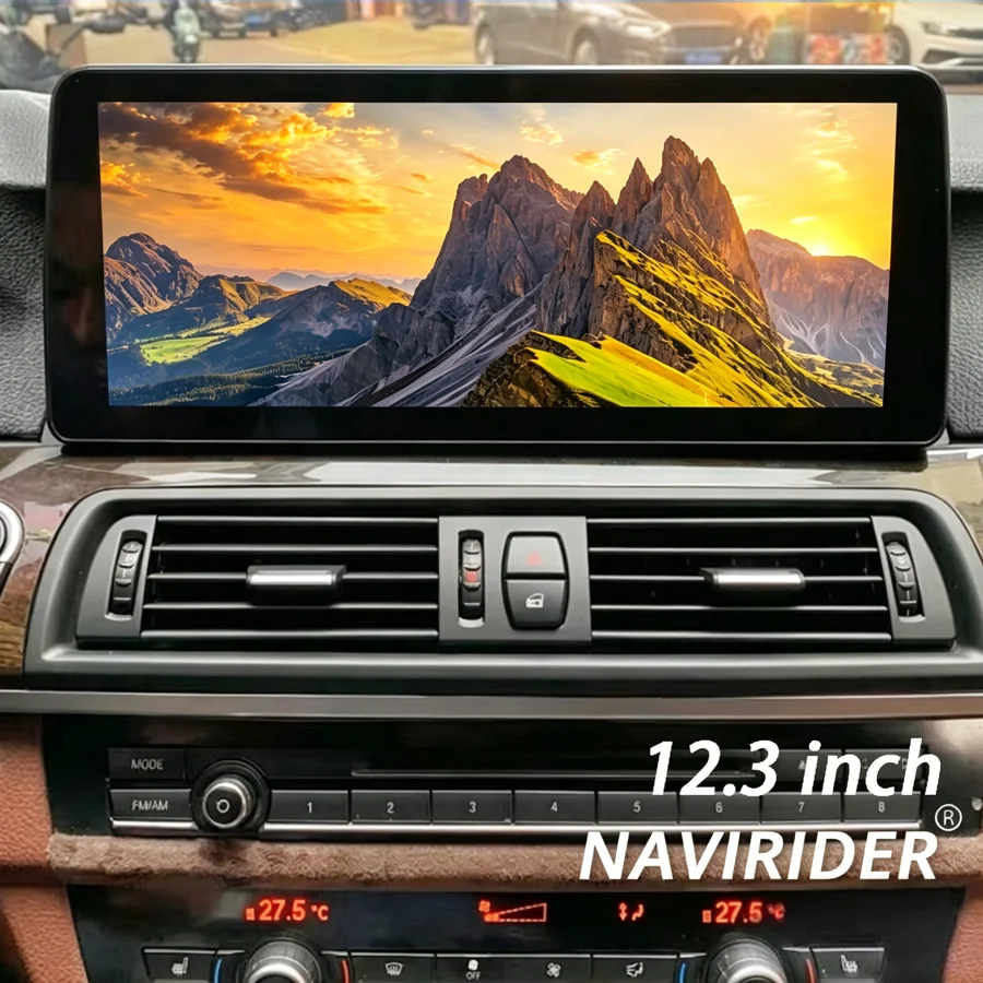 12.3'' Touchscreen Carplay Car Stereo Linux System Car Multimedia Head Unit GPS Video Player for BMW 5 Series GT 2011-2017