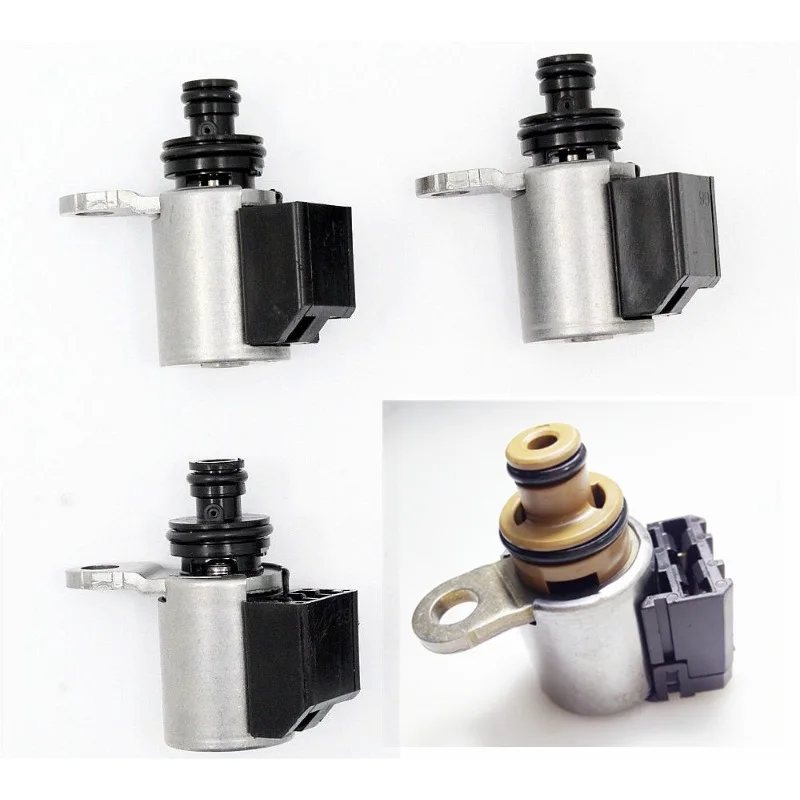 4PCS Original RE5R05A JF011E RE0F10A F1CJA RE0F08A JF009E CVT Transmission Solenoids Kit For Nissan Dodge