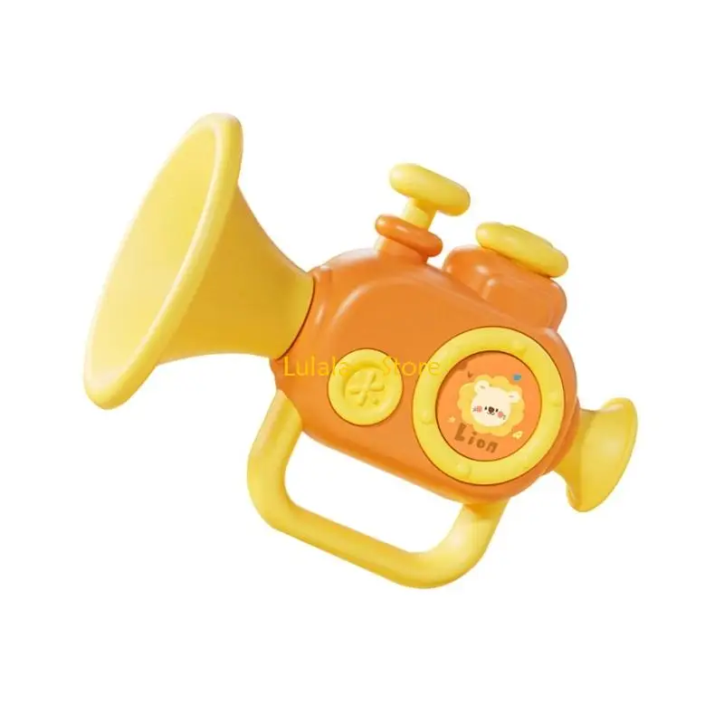 Y4QA Baby Blowing Toy For Lung Capacity And Play Cartoon Flute Toy