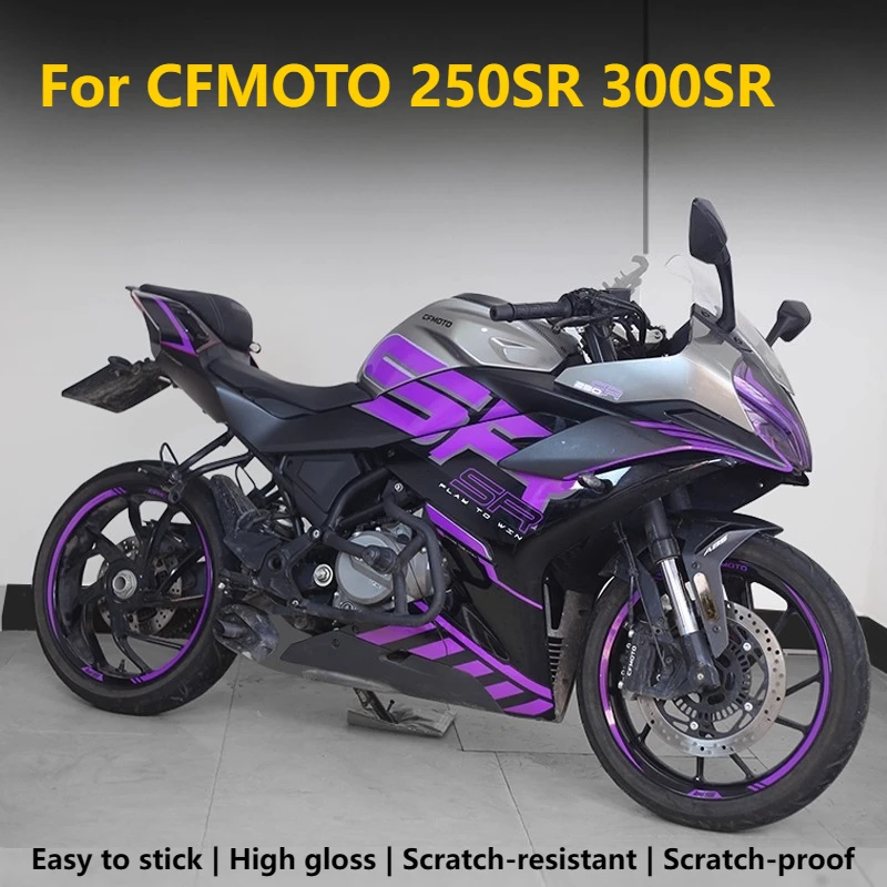 

25 модель для CFMOTO 250SR 300SR, наклейки на мотоцикл, автомобильные наклейки, графическая пленка для кузова, детали для модификации, наклейки на мотоцикл