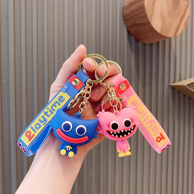 Cartoon Cartoon Bobbi Sausage Weird Keychain cute doll pendant bag decoration car keychain gift