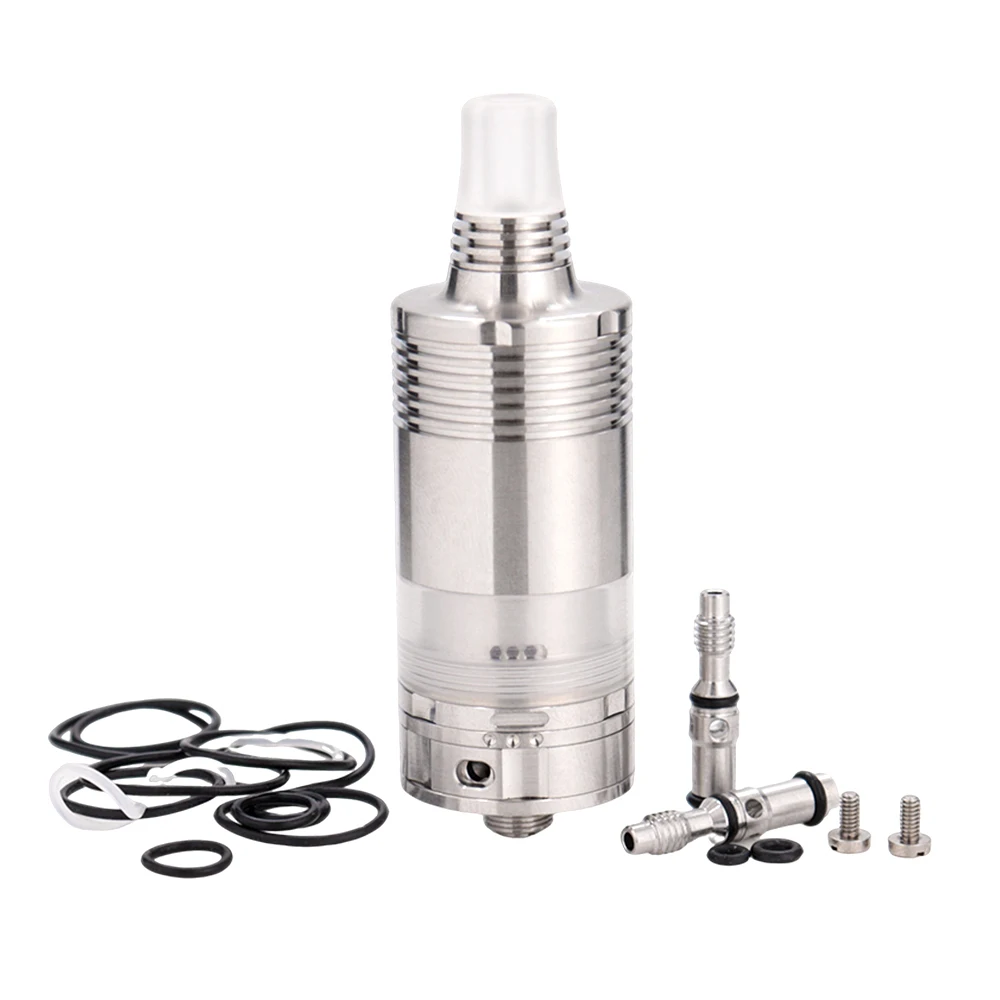 

yftk Style BY-KA V9 MTL RTA Tank 22mm 3ml Capacity 316 SS with Pin Top Filling Replaceable Tank Atomizer By Vape Tank