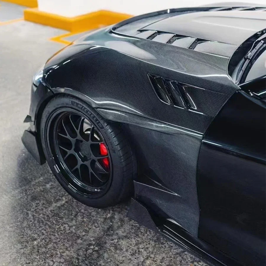 For Toyota Supra A90 A91 MK5 Carbon Fiber Fender Retrofit the Carbon fiber replacement leaf plate Car Accessories body kit