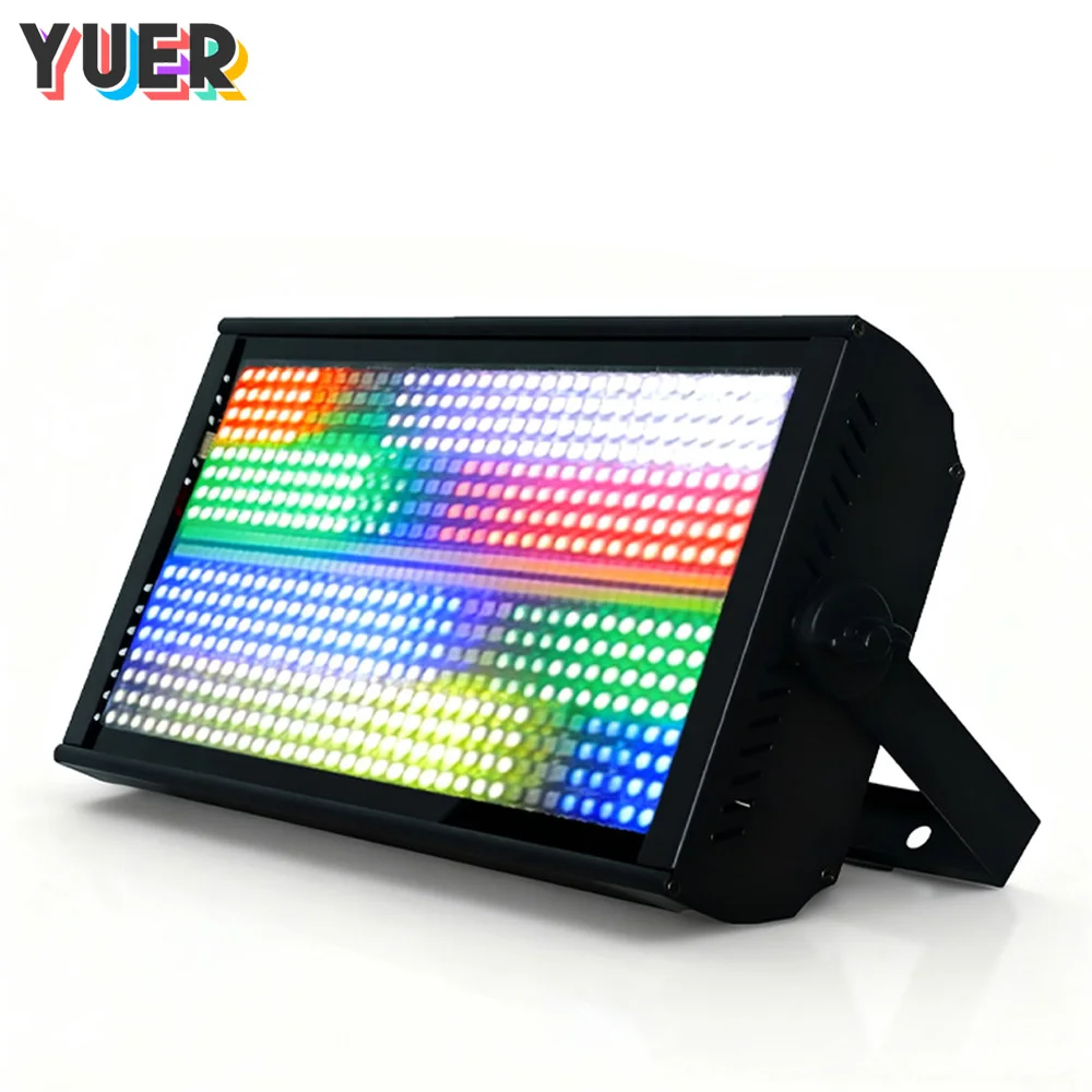 

New 200w LED DJ Disco Club Strobe Lighting Club Wedding Party Theater Stage Lighting With 48+8 Segement RGB+W Wash Flash Effect