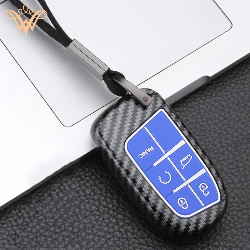 

New Car Remote Key Case Cover For Jeep Grand Cherokee Renegade Chrysler 200 300 Dodge RAM Durango Challenger Journey Dart Fiat