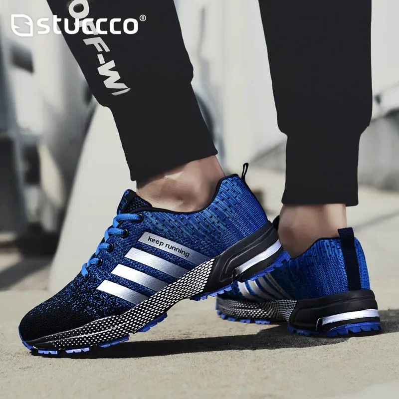 Fashion Men Casual Shoes Breathable Running Shoes Big Size 47 Sneakers Women Mesh Comfortable Walking Jogging Sport Shoes Light