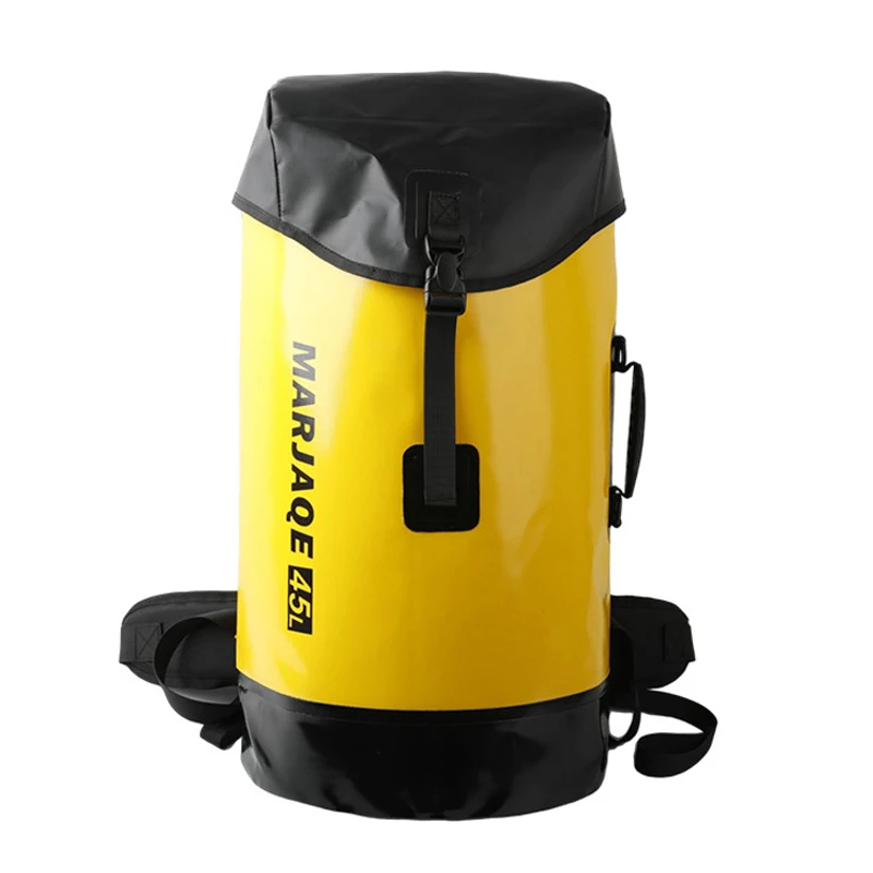 Outdoor Rope Bag Rock Climbing Rescue Cave Exploration Package Rope Management Backpack Waterproof Dry Bag for Mountaineering