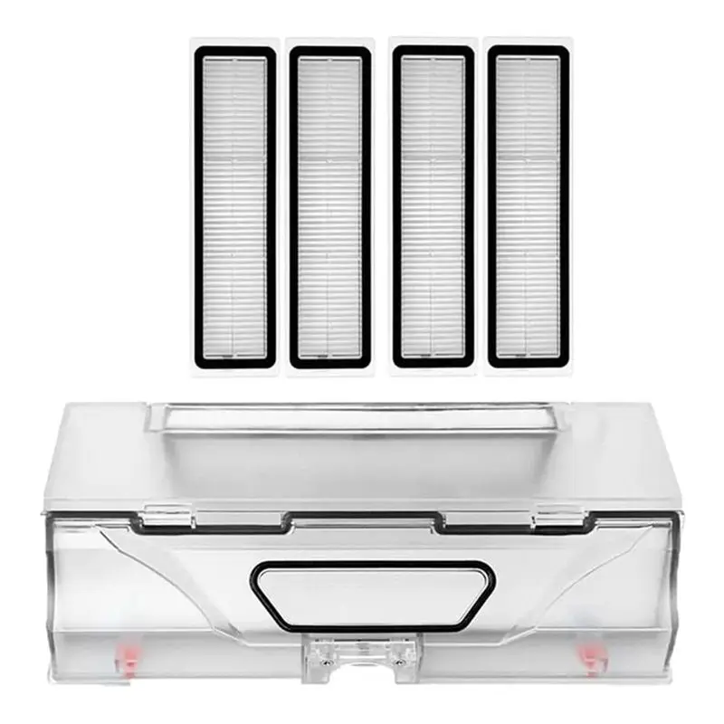 Dust Box With Filter For Dreame D9 Robot Vacuum Cleaner Spare Parts Dust Bin With Filter Accessories