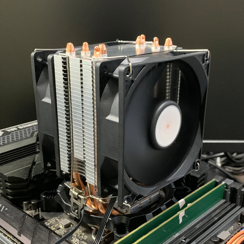 X99 CPU Processor Cooler Lga 2011 V3 4PIN Rgb Fan Tower Heatsink 4 Heatpipes Cooling Fan for Intel LGA 1200 1150 AMD AM4 AM5