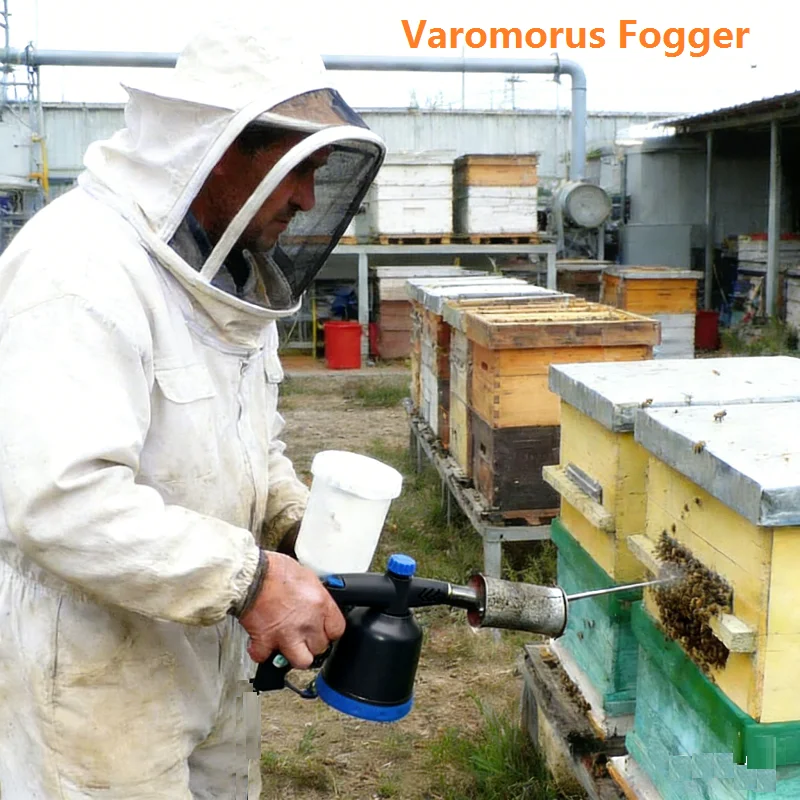Varroa Mites Fogger Bee Varomorus Fogger Oxalic Acid Vaporizer Propane Insect Fogger Varroa Mites Control Beekeeping Equipment