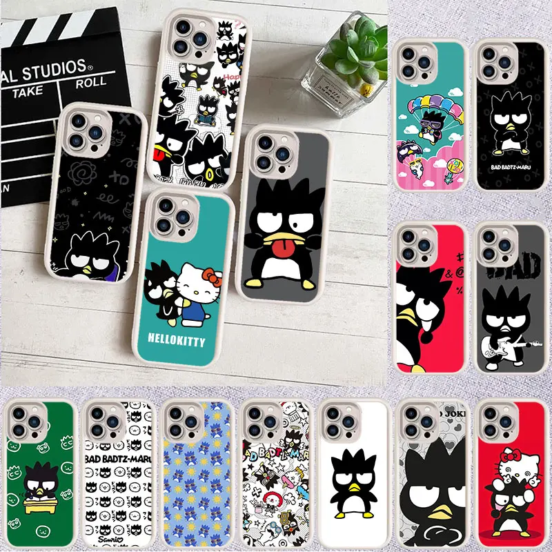 Badtz Maru Shockproof Silicone High-End Phone Case for Samsung Galaxy A04 A04e A04s A13 A33 A53 A73 A12 A21S A51