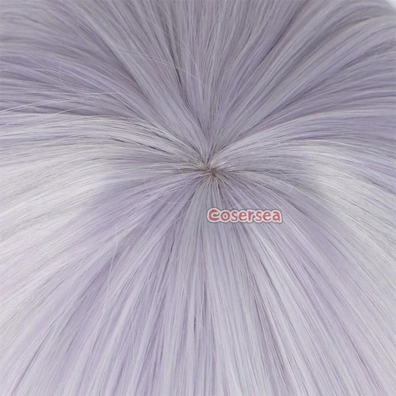 Cosersea 753 تأثيري الباروكات 2.5 الأبعاد إغراء 753 35 سنتيمتر قصيرة مستقيم الفضة الأبيض كوس شعر مستعار الاصطناعية الشعر مقاومة للحرارة
