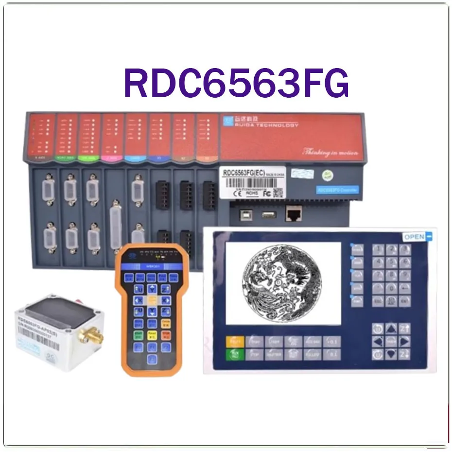 RDC6563FG Offline Fiber Laser Control System Metal Sheet Cutting Follow up Height Adjustment Controller