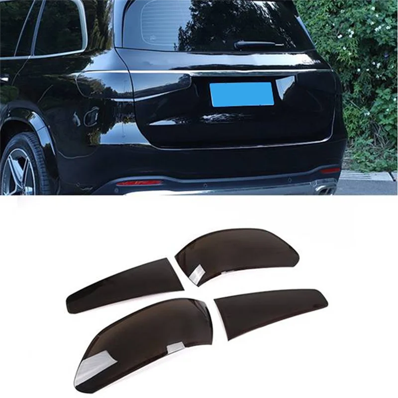 

Smoked Black Turn Signal And Brake Light Cover For GLS 2020-2022 High Quality Car Taillight Protection
