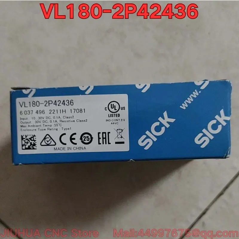 

Brand new VL180-2P42436 photoelectric sensor