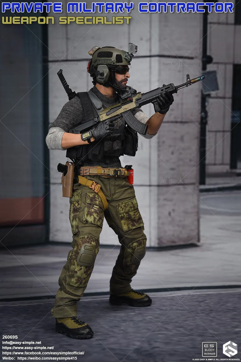 EasySimple 26069S 1/6 Scale  Private Military Contractor Mercenary 12-inch Full Set Action Figure Soldier Toys Limited Edition