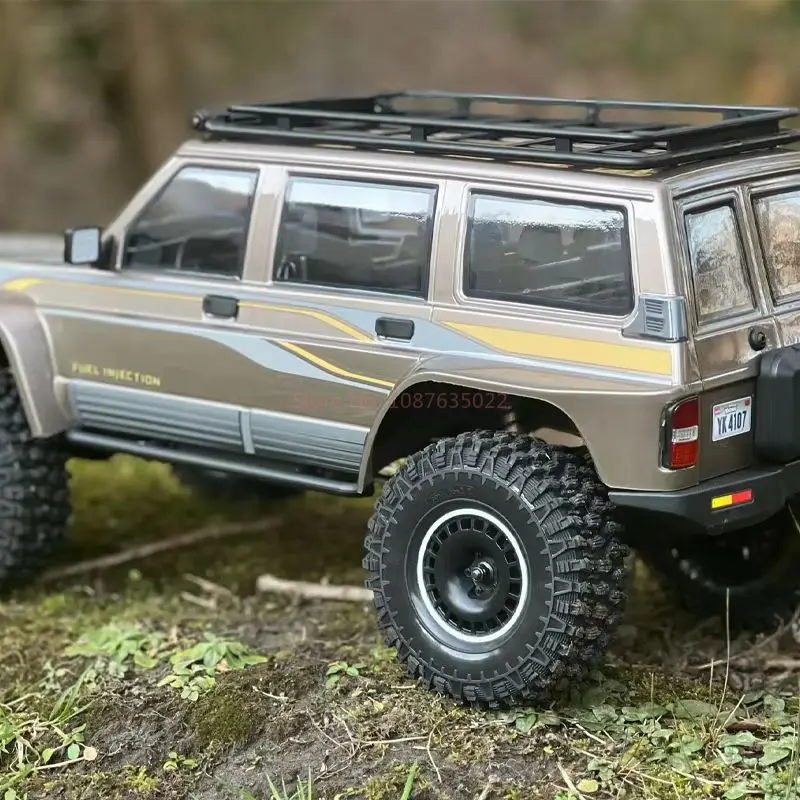 Neue 2025, YK4107, 1/10 RC Crawler Tank, Turn Portal Achsen, Ölstoßdämpfer, niedriges CG, realistisches PC-Gehäuse, Ganzmetallgetriebe – ultimatives Klettern