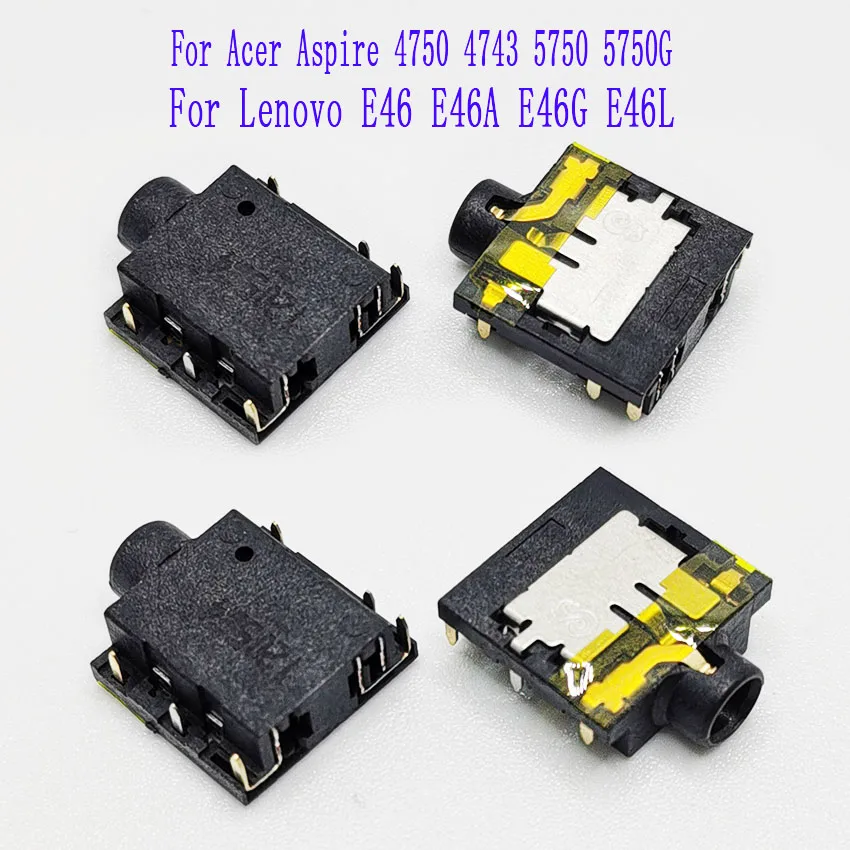 

2-10PCS Audio Jack Headphone For Acer Aspire 4750 4743 5750 5750G For Lenovo E46 E46A E46G E46L Port Connector Socket Laptop