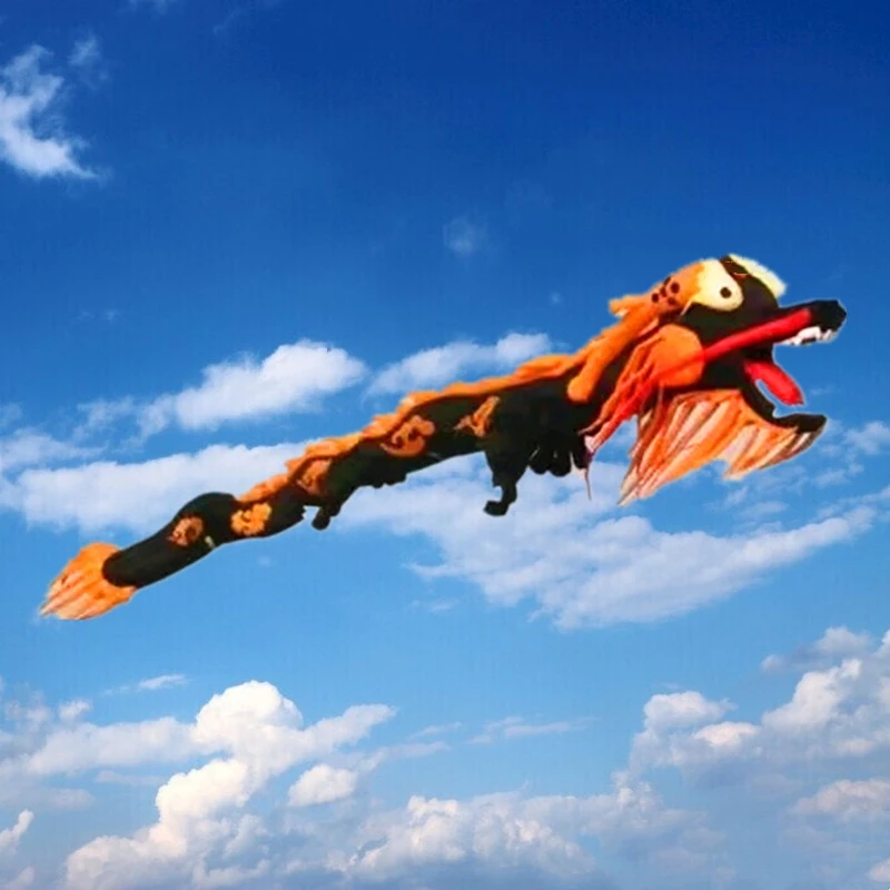 

Large 15m dragon kite flying for adults kites professional wind kite pendant soft kites traditional kite inflatable toys Tripod