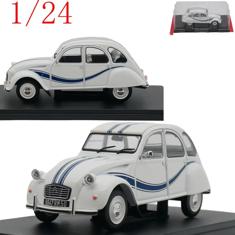 

Ixo Diecast 1/24 Scale Citroen 2CV France Alloy Car Model Toys for Boys Gift Diecasts & Toy Vehicles